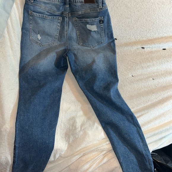 M Jeans By Maurice Women’s Dark Blue High Rise Size 4 Reg Jeans - Picture 10 of 14